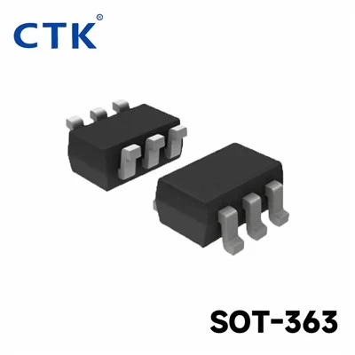 SOT-363 প্লাস্টিক-এনক্যাপসুলেট ট্রানজিস্টর
